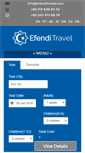 Mobile Screenshot of efenditravel.com